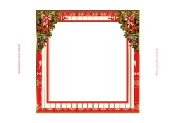 At Home for Christmas 7x7ins Blank Insert