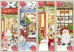 Christmas Vintage 4 x Bookmarks 10