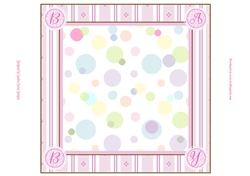 Baby Girl 8x8ins Insert