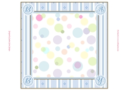 Baby Boy 8x8ins Insert