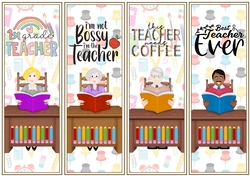 Teacher School 4 x Bookmarks 2