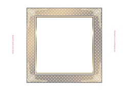 Bronze 7x7ins Blank Insert to match cup1160725_719 Topper