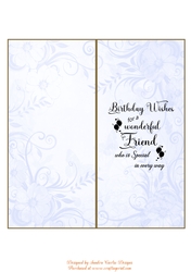 Floral & butterfly dl Insert 1