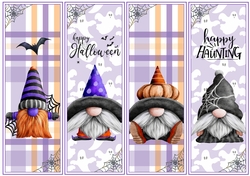 Halloween/Birthday 4 x Bookmarks 3