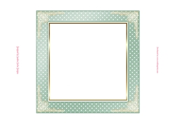 Birthday Soft Green 7x7ins Blank Insert to match cup1189223_719