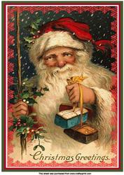 Christmas Greetings A4 Topper