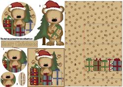 Christmas Bear Side Stepper