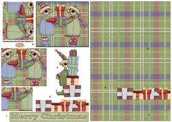 Christmas Gift Side Stepper card