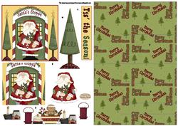 Tis the Season Christmas Side Stepper card