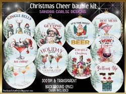 Christmas Cheer bauble kit