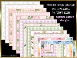 Gorgeous 12 x 7x7ins Frames kit 1