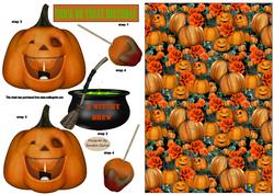 Trick or Treat Halloween Side Stepper card
