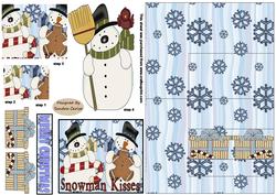 Snowman Christmas Side Stepper