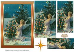 Christmas Angel Pyramid Topper 2