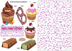 Sweet Tooth Cupcake Side Stepper