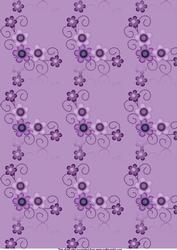 Purple Flowers Background