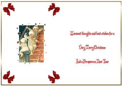 Vintage Children at Christmas Insert 2