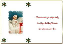 Wishing You Christmas Cheer Insert 1