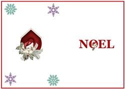 Christmas Robin Insert 1