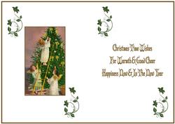 Decorating the Christmas Tree Insert