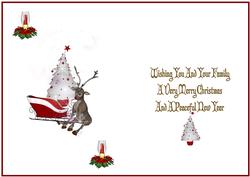 Glitter Christmas Tree Insert