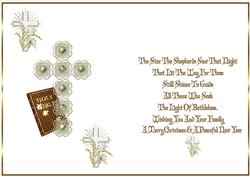 Religious Christmas Insert 1