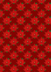 Christmas Poinsettia Background