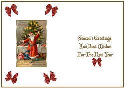 Joyous Vintage Christmas Insert