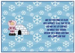 Christmas Ice Igloo Insert