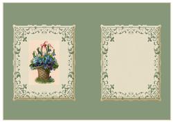 Flowers in a Basket Insert