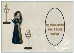 Birthday Fairy Insert