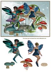 Fairy Dust & Toadstool Step by Step