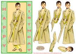 Very Modern Miss Decoupage