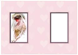 Vintage Lady Insert