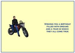 Male Birthday Card Insert