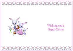 Easter Bunnies Insert