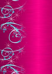 Pink Metallic Swirls Background