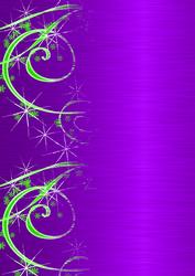 Purple Metallic Swirls Background