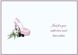 Just for You Card Insert