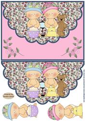 Birthday Baby So Sweet Scalloped Topper