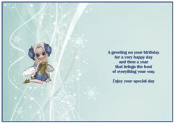A Fairy Birthday Insert