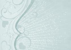 Blue Hearts Background