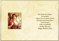 Vintage Mother's Day 5 Insert