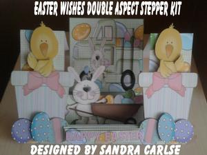 Easter Wishes Decoupage Stepper Card Kit
