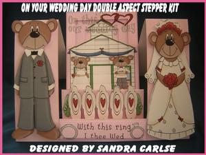 On Your Wedding Day Decoupage Stepper Card Kit
