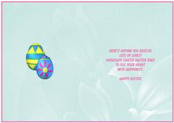 Chocolate Easter Eggs Insert