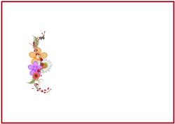 Pretty Flowers Insert 2