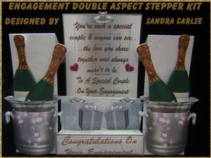 Engagement Decoupage Stepper Card Kit