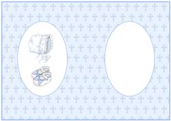 Baby Boy Christening Insert 1