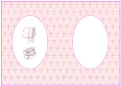 Baby Girl Christening Insert 1